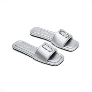 SILVER SHOES/Sandals/The J Marc Metallic Sandal