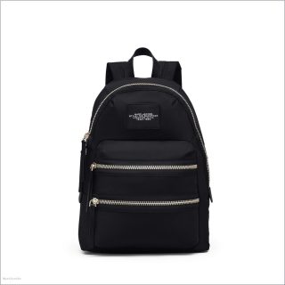 BLACK BAGS/Backpacks/The Biker Nylon Large Backpack