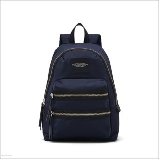 MIDNIGHT BLUE BAGS/Backpacks/The Biker Nylon Large Backpack