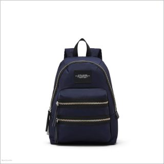 MIDNIGHT BLUE BAGS/Backpacks/The Biker Nylon Medium Backpack