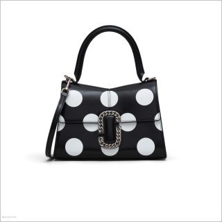 BLACK/WHITE MARCDOWN/View All Marcdown/The Spots St. Marc Top Handle