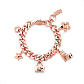 ANTIQUE ROSE GOLD Jewelry/View All Jewelry/The Mini Icon Charm Bracelet