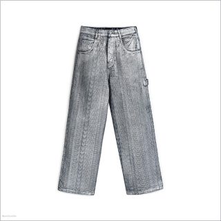 MATTE SILVER MARCDOWN/View All Marcdown/The Monogram Oversized Jean