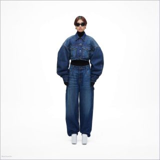 FUTURE INDIGO MARCDOWN/View All Marcdown/The Cropped Padded Jacket