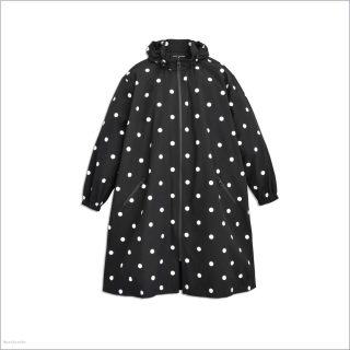 BLACK/WHITE MARCDOWN/View All Marcdown/The Spots Long Windbreaker