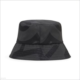 BLACK ACCESSORIES/Hats/The Nylon Bucket Hat