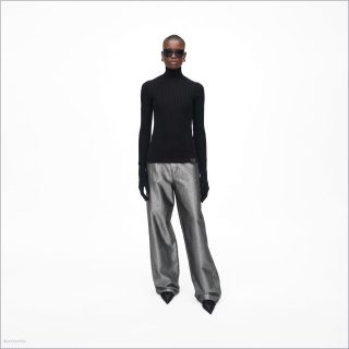 BLACK MARCDOWN/View All Marcdown/The Lightweight Ribbed Turtleneck