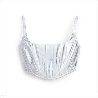 SILVER MARCDOWN/View All Marcdown/The Leather Bustier