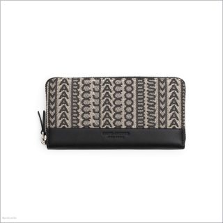 BEIGE MULTI MARCDOWN/View All Marcdown/The Monogram Jacquard Continental Wallet