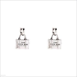 LIGHT ANTIQUE SILVER Jewelry/View All Jewelry/The Tote Bag Earrings