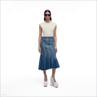 SWELL DENIM MARCDOWN/View All Marcdown/The Wave Denim Skirt