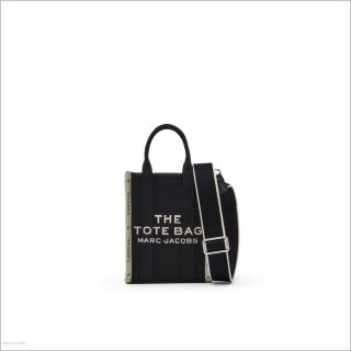 BLACK BAGS/The Tote Bag/The Jacquard Crossbody Tote Bag