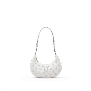 WHITE MARCDOWN/View All Marcdown/The Pearl Small Curve Bag