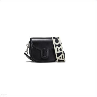 BLACK The Covered J Marc Saddle Bag