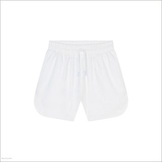 WHITE MARCDOWN/View All Marcdown/The Jumbled Monogram Cotton Shorts