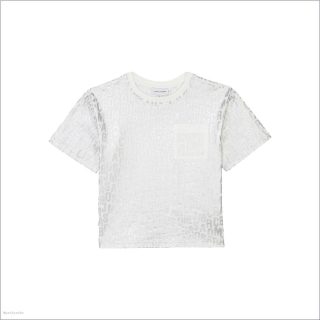 IVORY MARCDOWN/View All Marcdown/The Jumbled Monogram Metallic T-Shirt