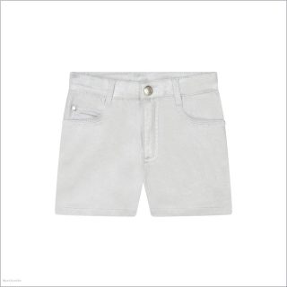 SILVER MARCDOWN/View All Marcdown/The Metallic Denim Shorts