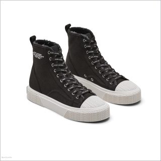 BLACK SHOES/Sneakers/The High Top Sneaker