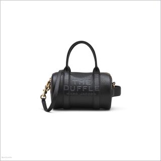 BLACK BAGS/Mini Bags/The Leather Mini Duffle Bag