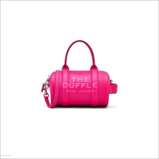 HOT PINK BAGS/Mini Bags/The Leather Mini Duffle Bag