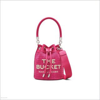 HOT PINK MARCDOWN/View All Marcdown/The Woven Bucket Bag