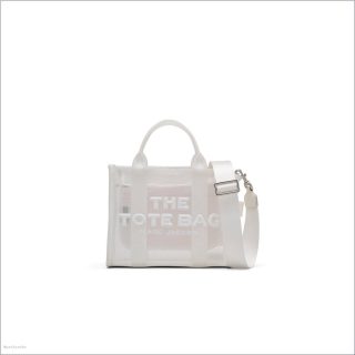 WHITE BAGS/The Tote Bag/The Mesh Small Tote Bag