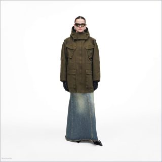 KELP MARCDOWN/View All Marcdown/Oversized Cargo Canvas Jacket