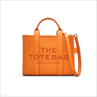 TANGERINE BAGS/The Tote Bag/The Leather Medium Tote Bag