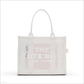 WHITE BAGS/The Tote Bag/The Mesh Large Tote Bag