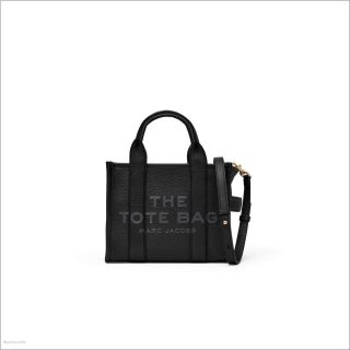 BLACK BAGS/The Tote Bag/The Leather Small Tote Bag