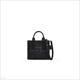 BLACK BAGS/The Tote Bag/The Leather Crossbody Tote Bag