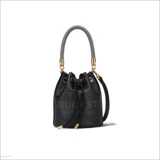 BLACK BAGS/Bucket Bags/The Leather Bucket Bag