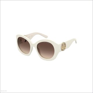 IVORY The Crystal J Marc Oversized Sunglasses