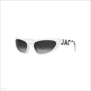 WHITE ACCESSORIES/Sunglasses/The Bold Logo Wrapped Sunglasses